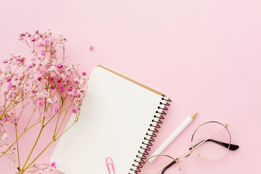 Stay Organized in Style with the Pink Floral Planner by Inperennial