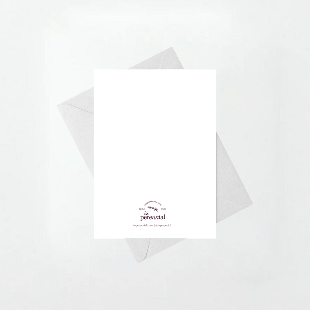 To the Man Who Has My Heart - Father's Day Card in Perennial