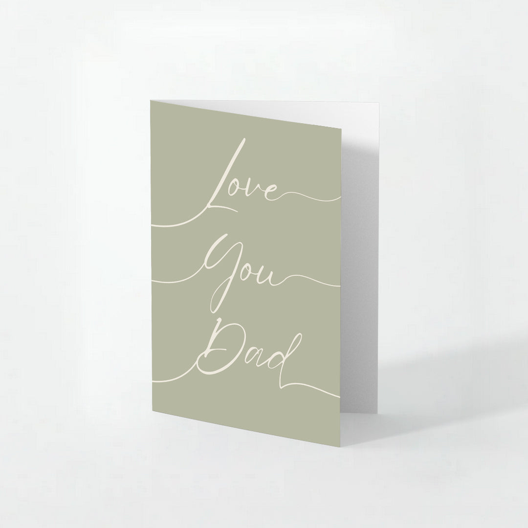Love You Dad - Father's Day Card