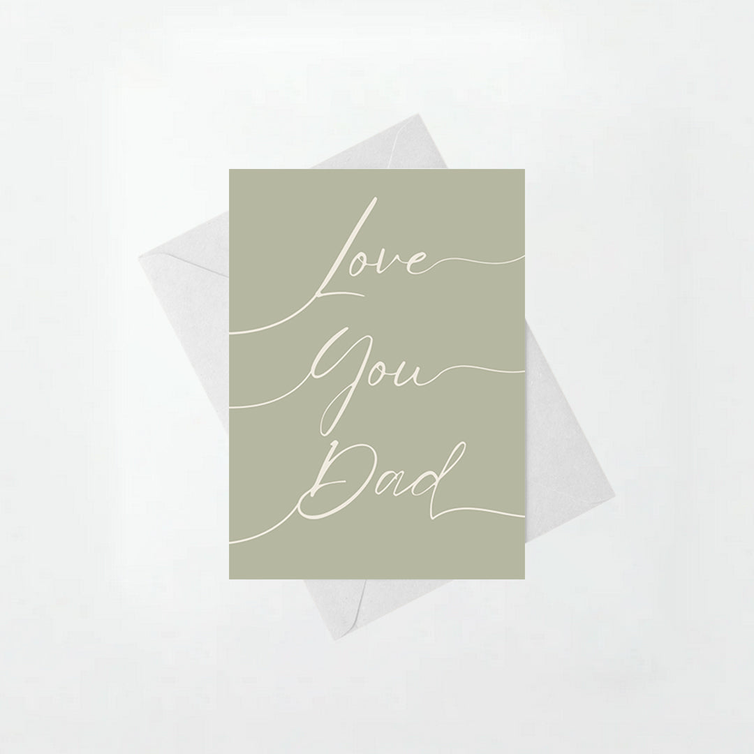 Love You Dad - Father's Day Card
