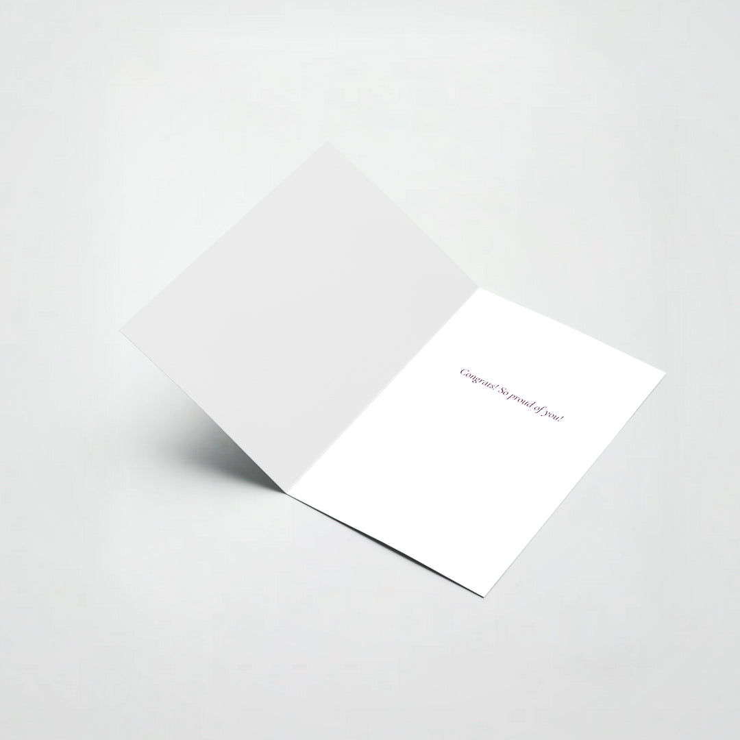 Heard You Did the Damn Thing - Congratulations Card