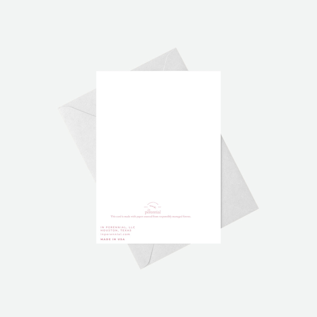 Merry Christmas Ya Filthy Animal - Holiday Card in Perennial