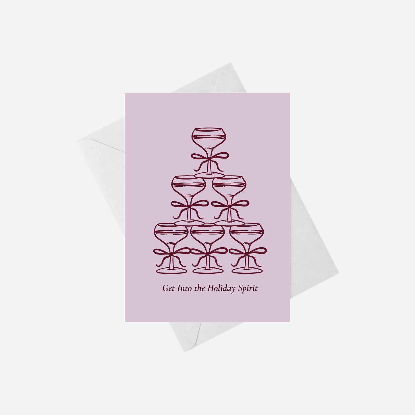Get Into the Holiday Spirit - Holiday Card