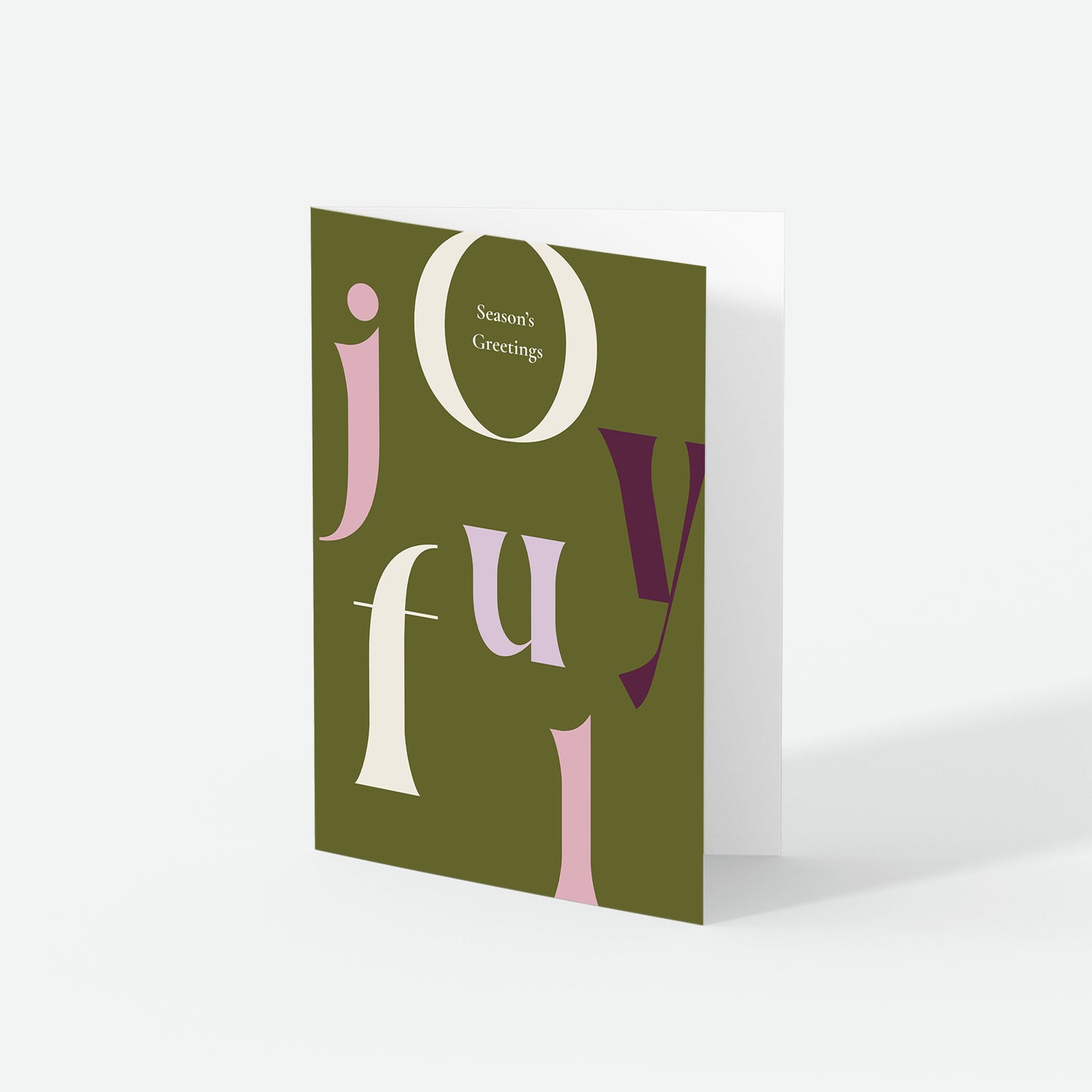 Joyful - Holiday Card in Perennial