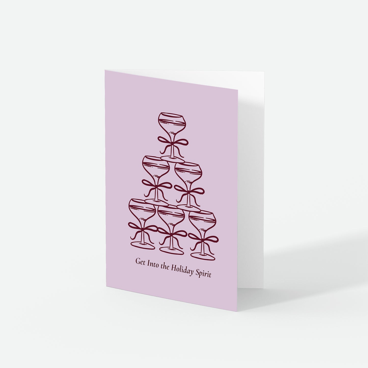 Get Into the Holiday Spirit - Holiday Card