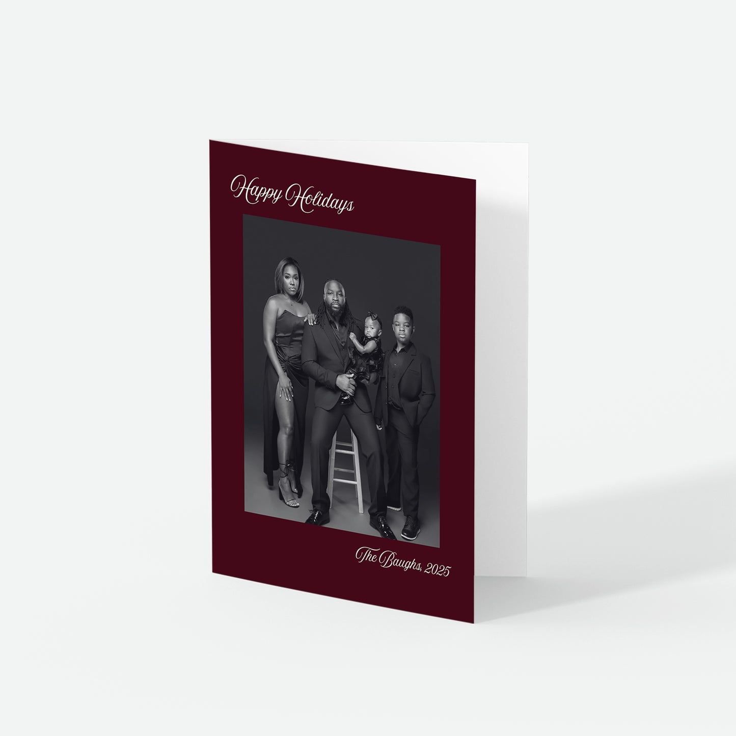 Happy Holidays Photo - Card Set