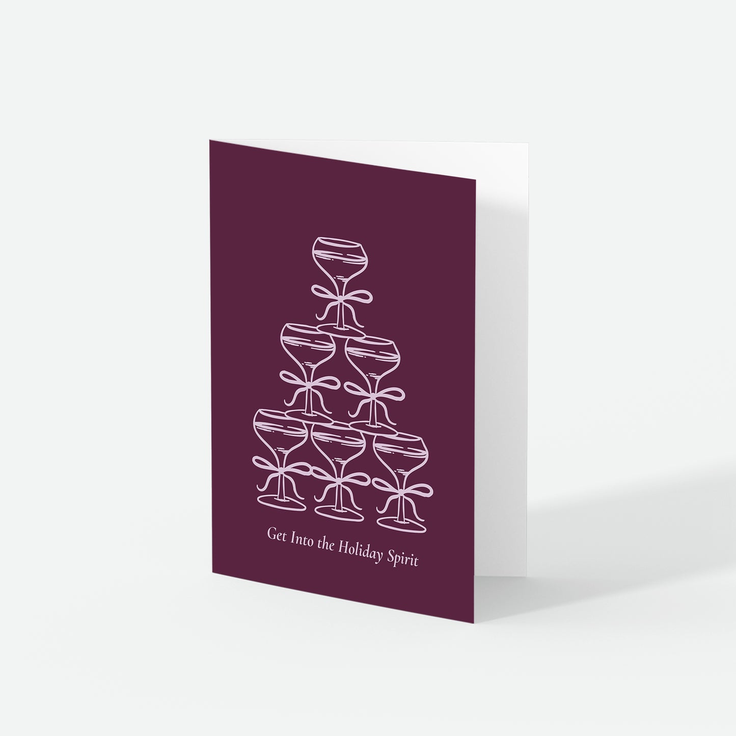Get Into the Holiday Spirit - Holiday Card