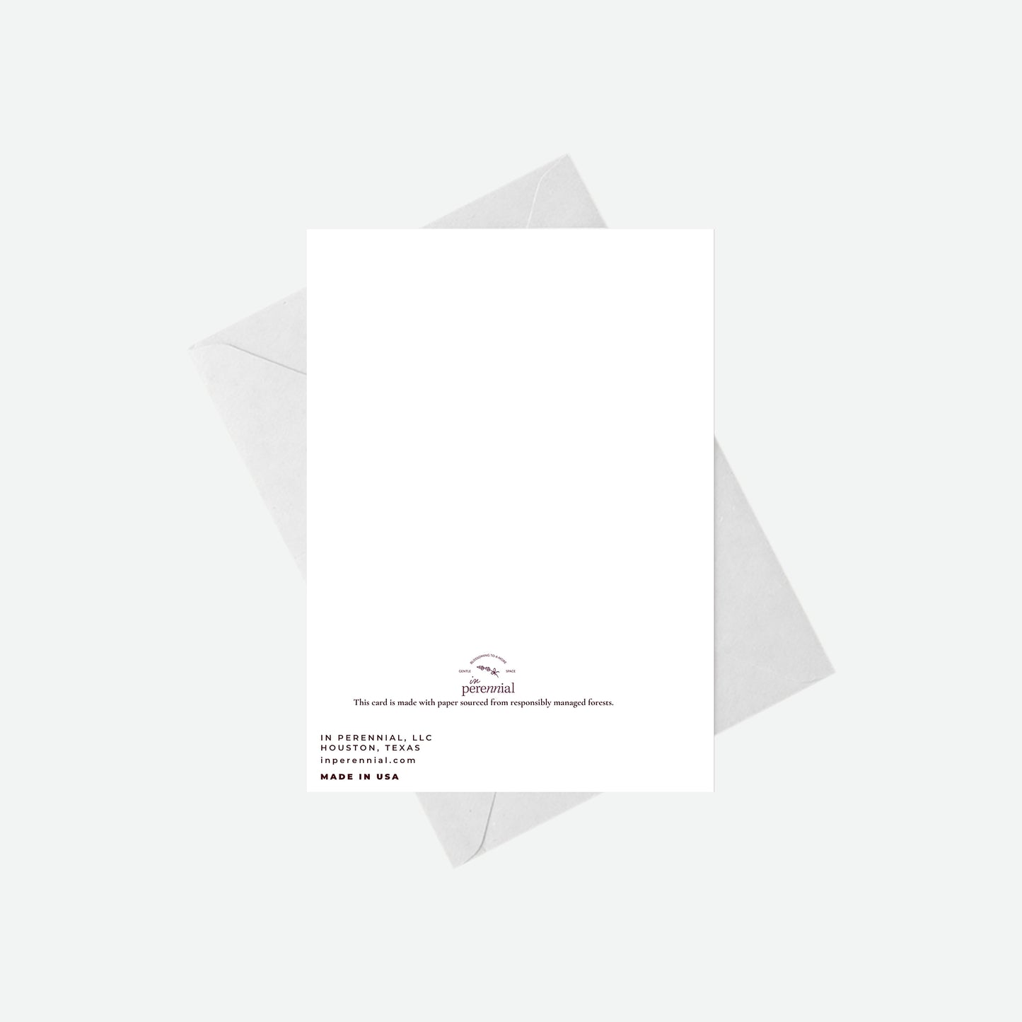 Get Into the Holiday Spirit - Holiday Card in Perennial