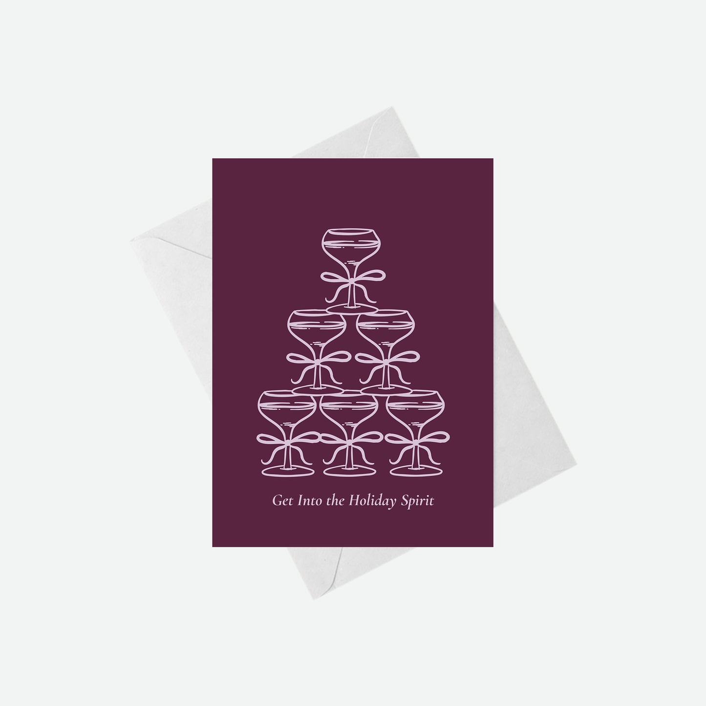 Get Into the Holiday Spirit - Holiday Card