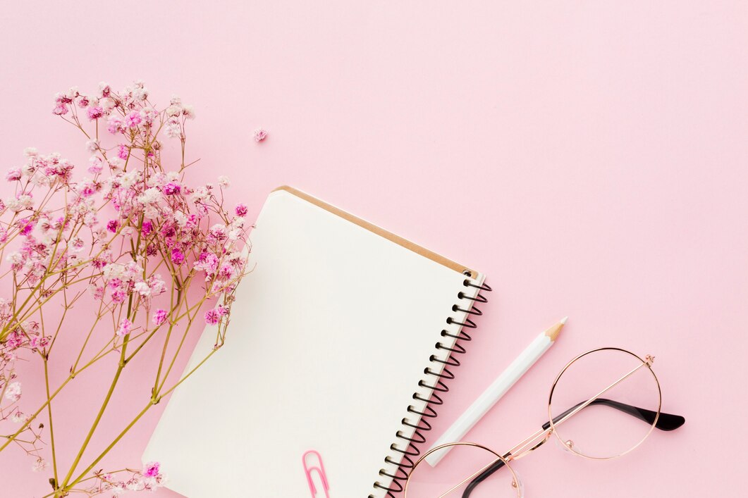 Stay Organized in Style with the Pink Floral Planner by Inperennial
