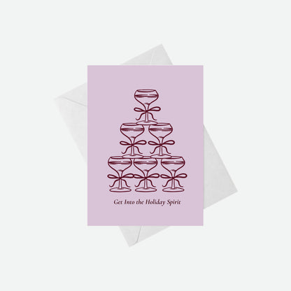 Get Into the Holiday Spirit - Holiday Card
