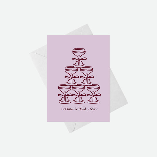 Get Into the Holiday Spirit - Holiday Card
