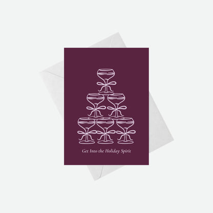 Get Into the Holiday Spirit - Holiday Card