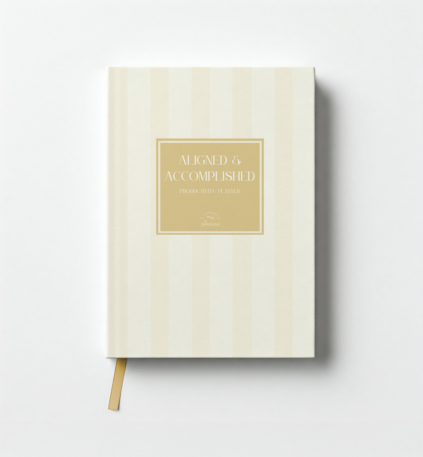 Aligned and Accomplished - Undated Productivity Planner