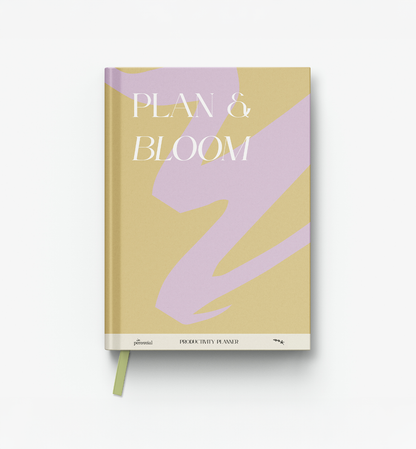 Plan and Bloom - Undated Productivity Planner