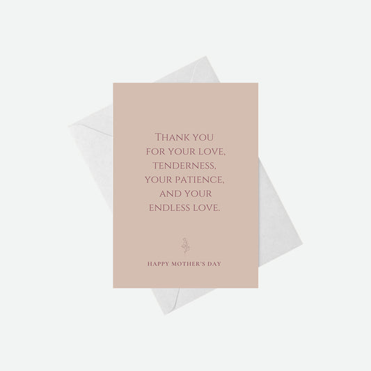 Endless Love - Mother's Day Card