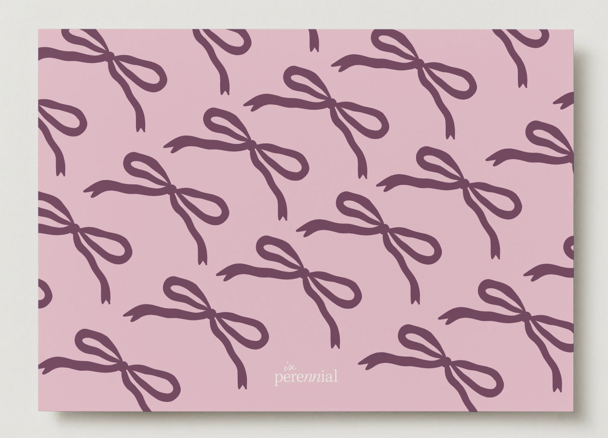 Everything Looks Better With a Bow Notecard (Coming April 1st!)