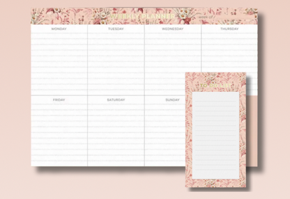 Weekly Planner + To Do List Bundle