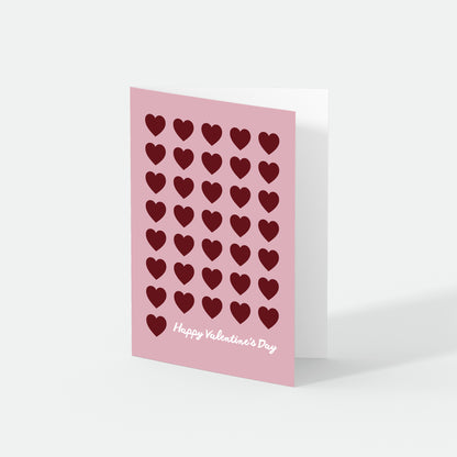 All Hearts - Valentine's Day Card