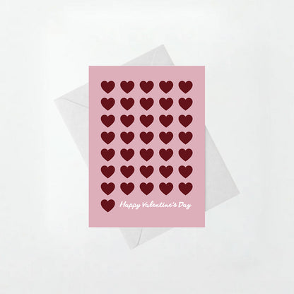 All Hearts - Valentine's Day Card