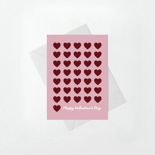 All Hearts - Valentine's Day Card