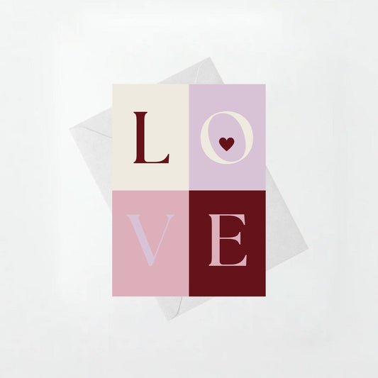 LOVE - Valentine's Day Card