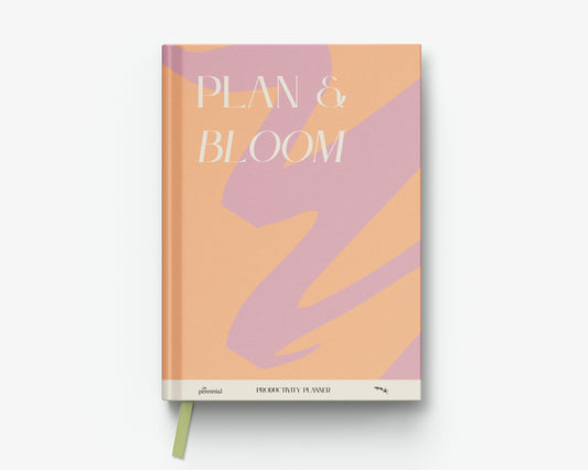 Plan and Bloom - Undated Productivity Planner