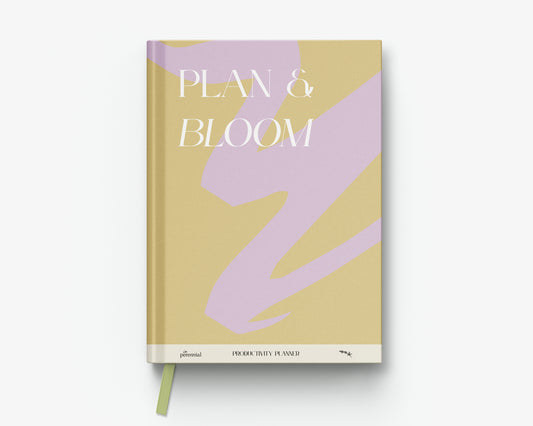 Plan and Bloom - Undated Productivity Planner
