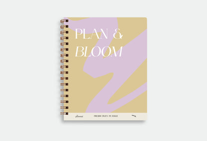 Plan and Bloom - Undated Productivity Planner